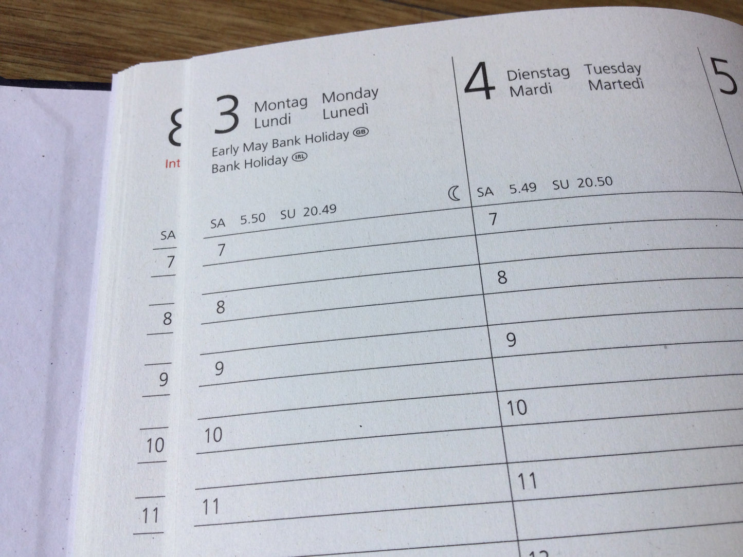 Tagebuch Notizbuch A5 1Wo/2S Zettler