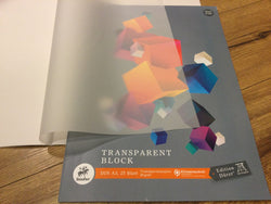 Transparentpapierblock A3