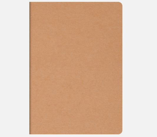 Notizheft außen (braun)