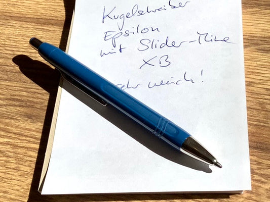 Kugelschreiber Epsilon XB blau Schneider