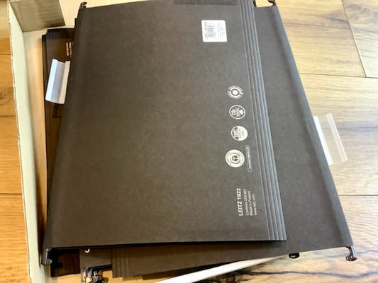 Hängetaschen 10x schwarz LEITZ 1922 RC