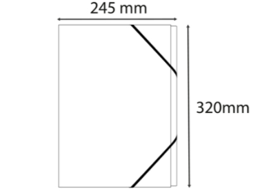 Fächermappe Teksto 12tlg. türkis