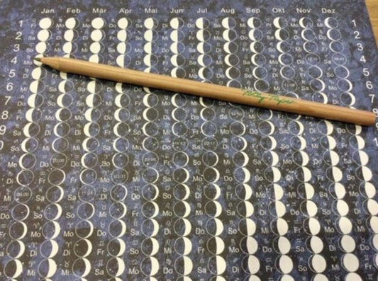 Mondkalender A4 Recycling 2025