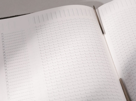 Notenlisten Roterfaden 14x20cm