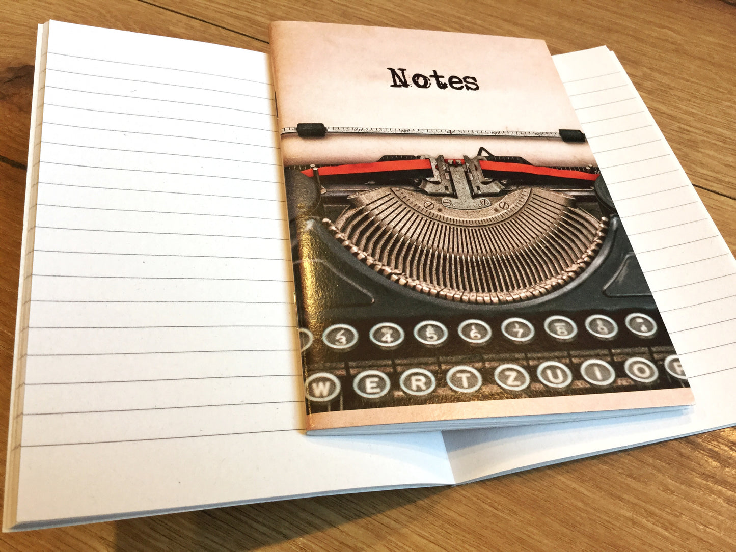 Notizheft A6 Typewriter liniert 32Bl. Recyclingpapier