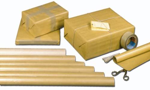 Packpapierrolle braun 5m x 1m 80g