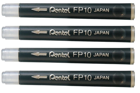Patronen für Pocket brush GFKP Pentel FP10 schwarz