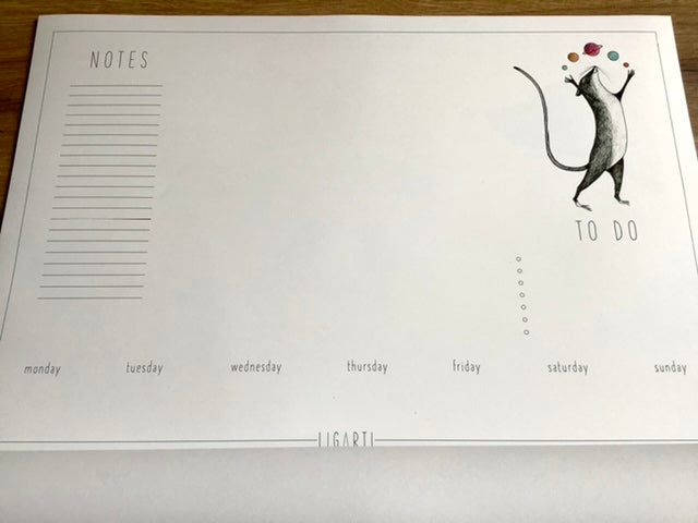 Schreibtischunterlage Ligarti A3+ RC Papier