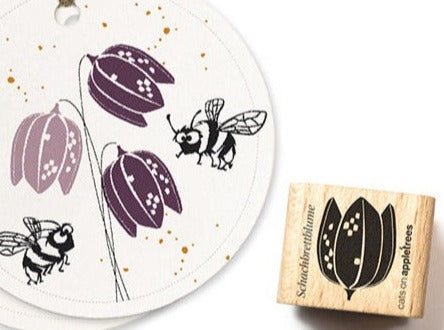 Stempel Schachbrettblume (Cats on Appletrees)