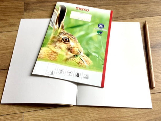 A5-Heft Lin.6 blanko Hase