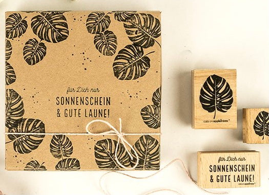 Stempel Sonnenschein & Gute Laune (Cats on appletrees)