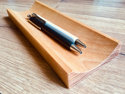 Stifteschale Holz Federschale - Polly Paper - Umweltfreundliche Schreibwaren