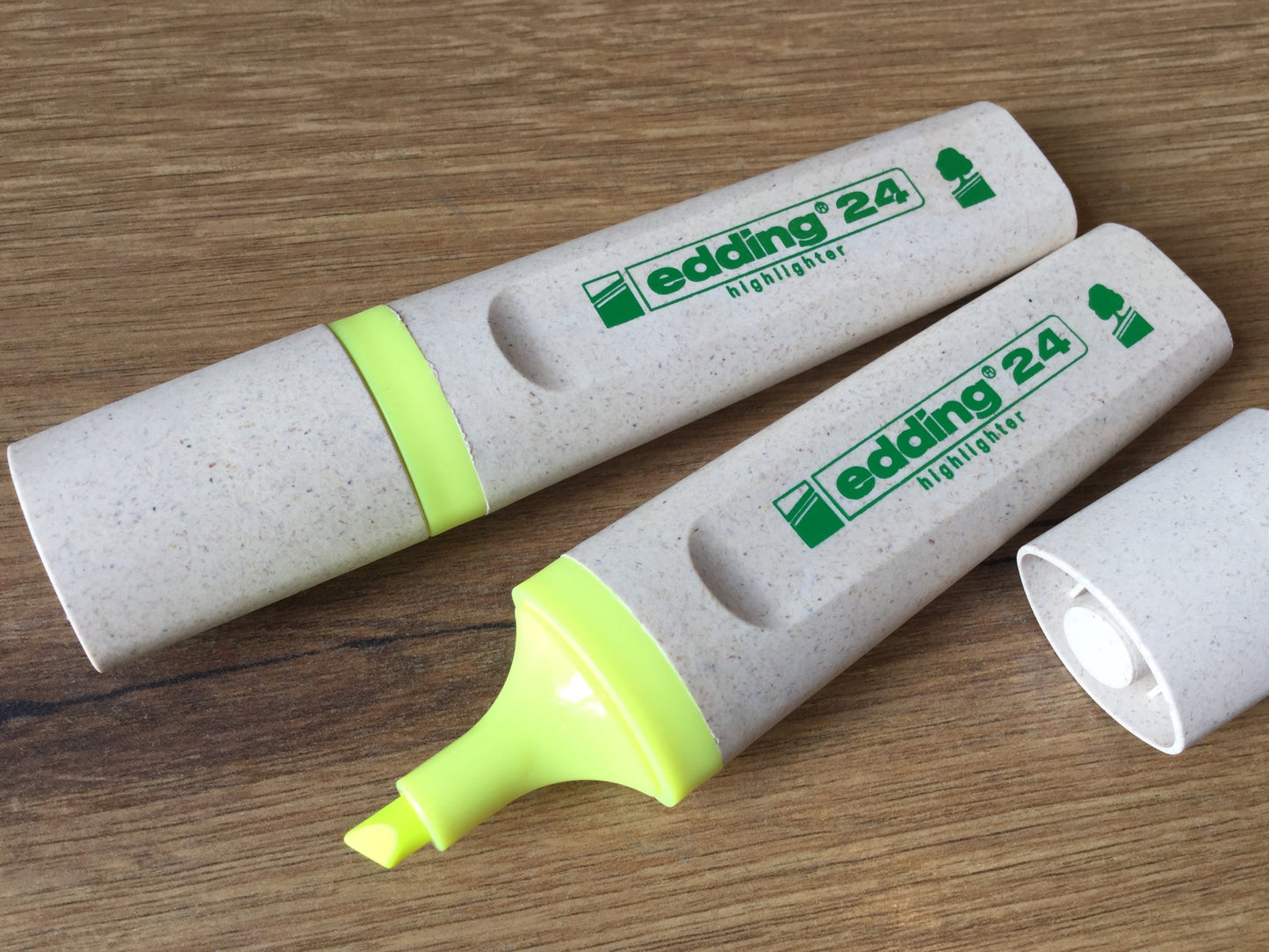 Textmarker gelb edding 24 eco refillable