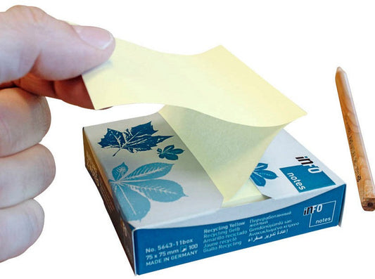 Z-Notes Haftnotizen gelb 75x75mm