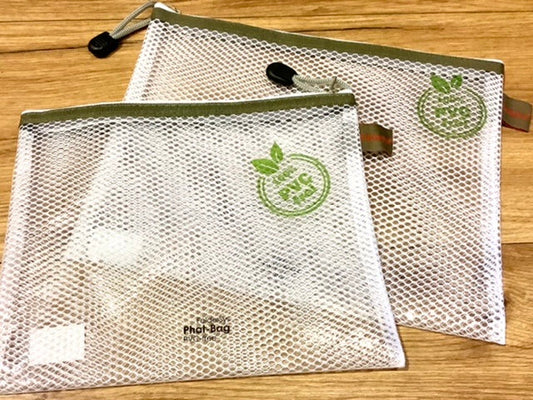 Reißverschlusstasche transparent FolderSys°