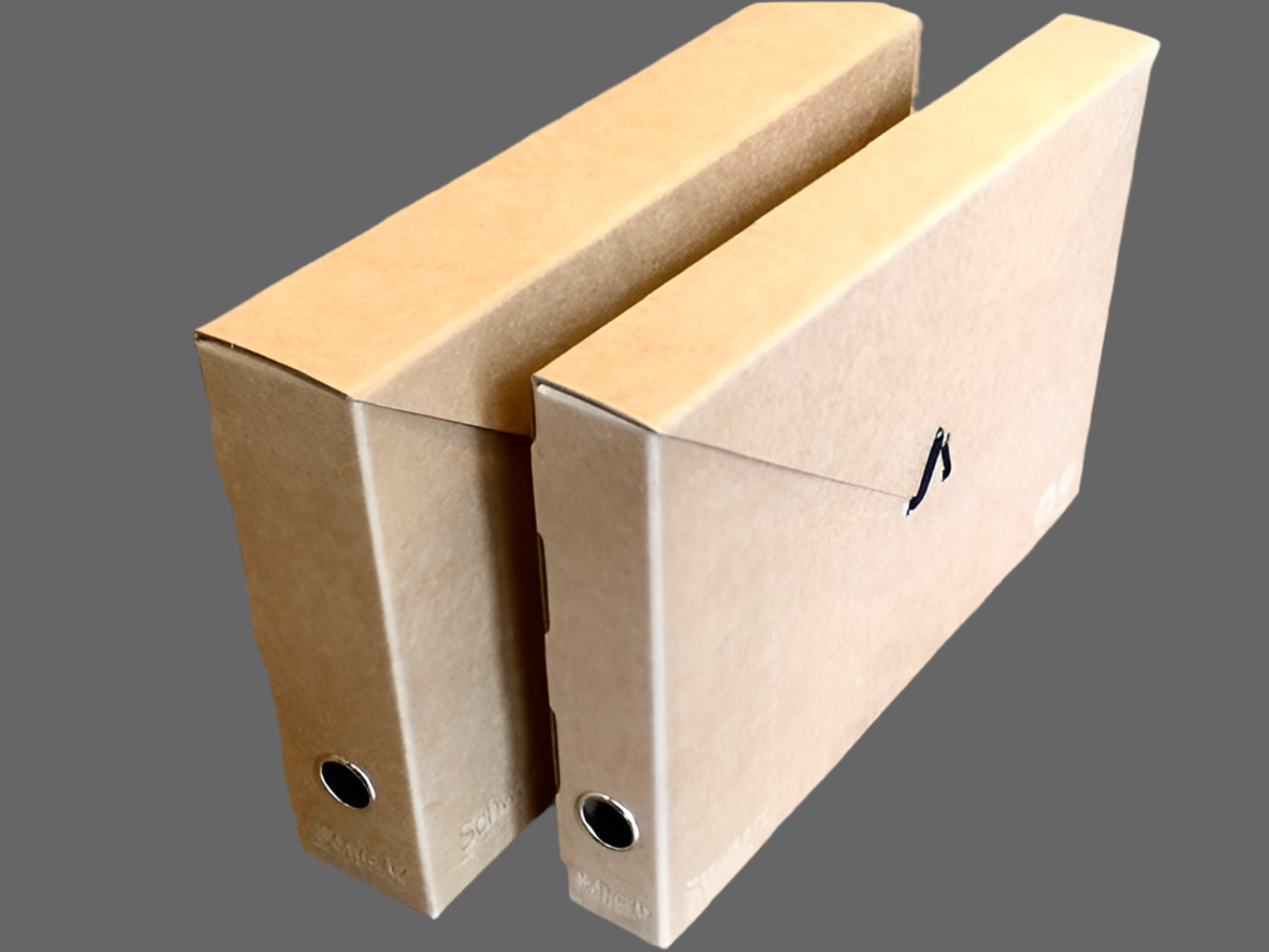 Dokumentenbox Projektbox kraftbraun°