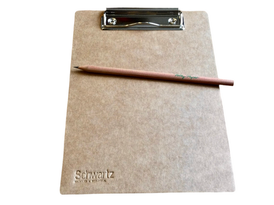 Klemmbrett A5 kraft/braun (Schwartz)