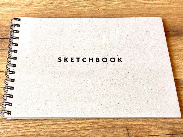 Skizzenbuch quer Sketchbook 100g 80S 25x17cm