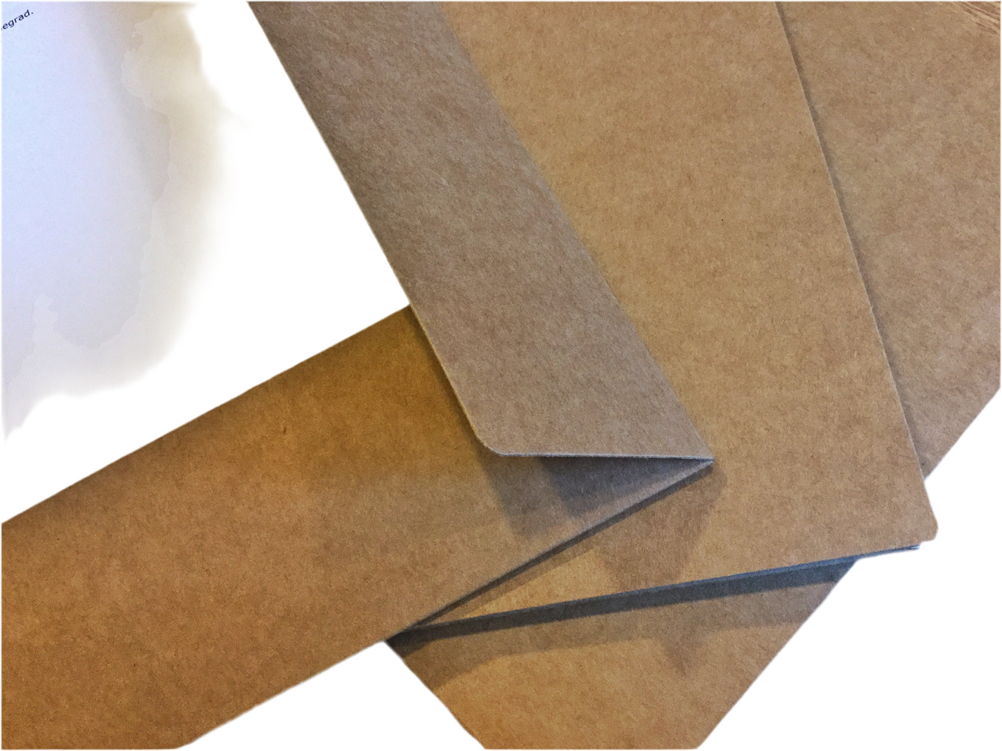Zweiflügelmappe kraft Schwartz Recyc. doble