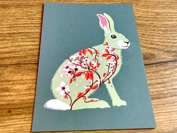 Postkarte Hase Maydell