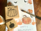 Stempel Kürbis Halloween (Cats on appletrees)°