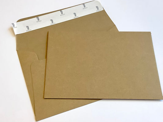 Briefumschlag B6 kraft braun HK Rössler Paperado