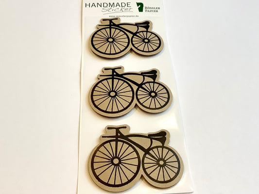 Sticker Fahrrad 3D Kraftkarton Rössler