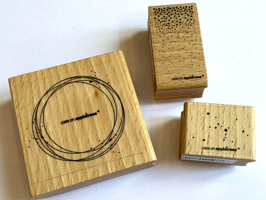 Holzstempel Konfetti (Cats on appletrees)°