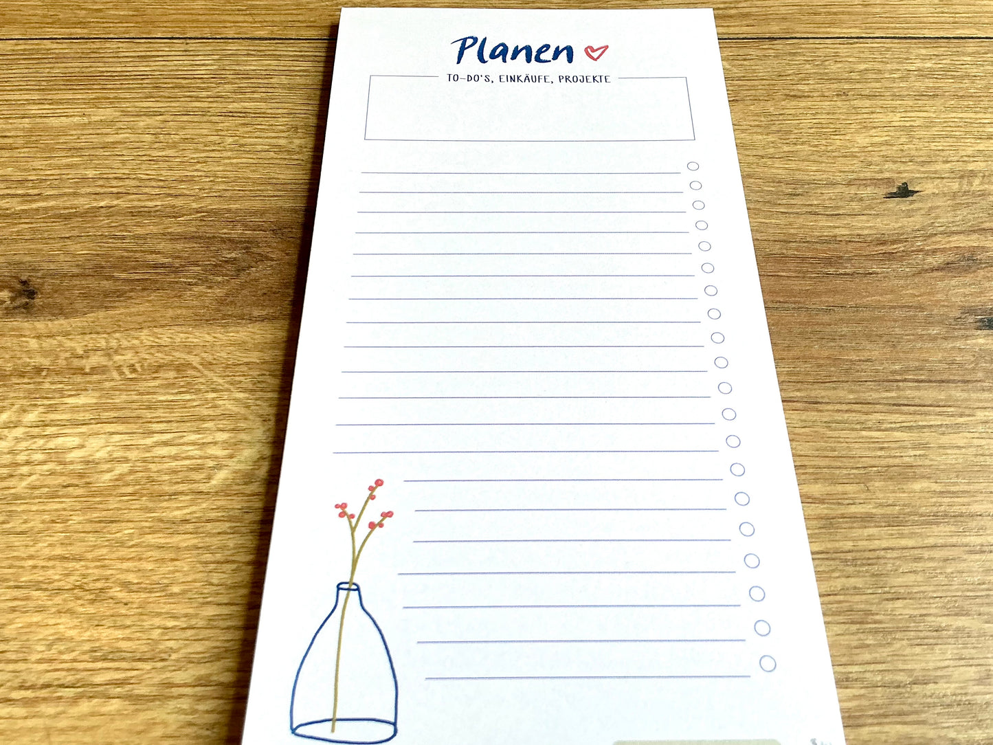 To-do-Block "Planen" 10x21cm 50Bl. RC Listen