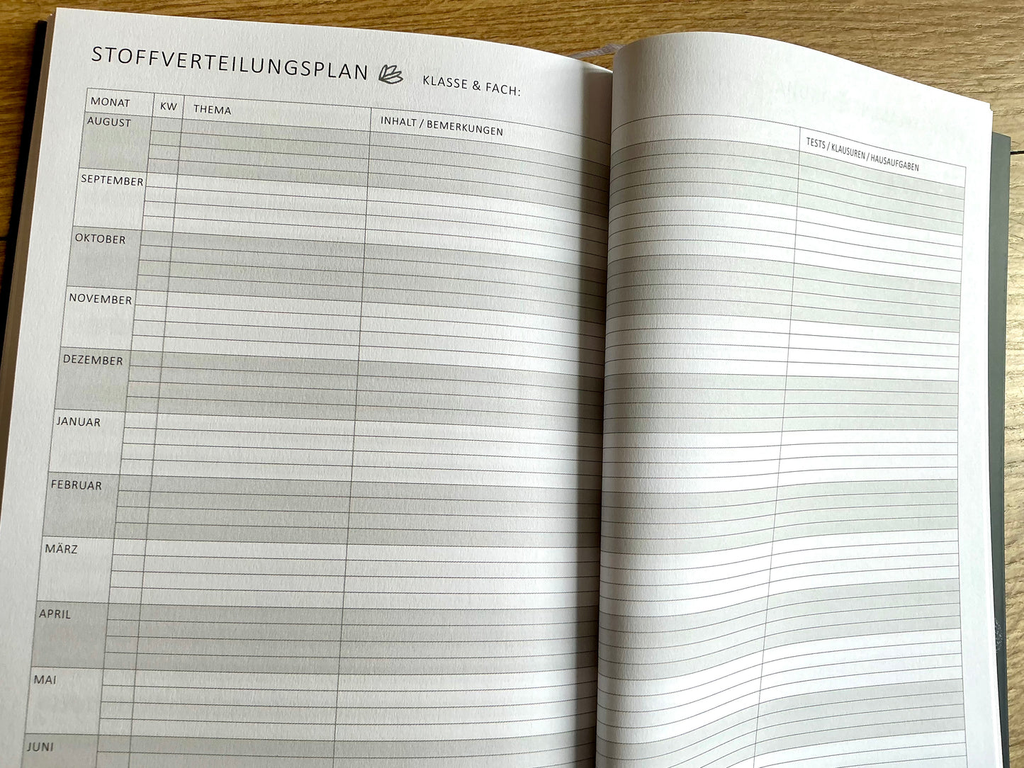 Wochenplaner A5 für Lehrerinnen & Lehrer (Eine der Guten) blau 2027