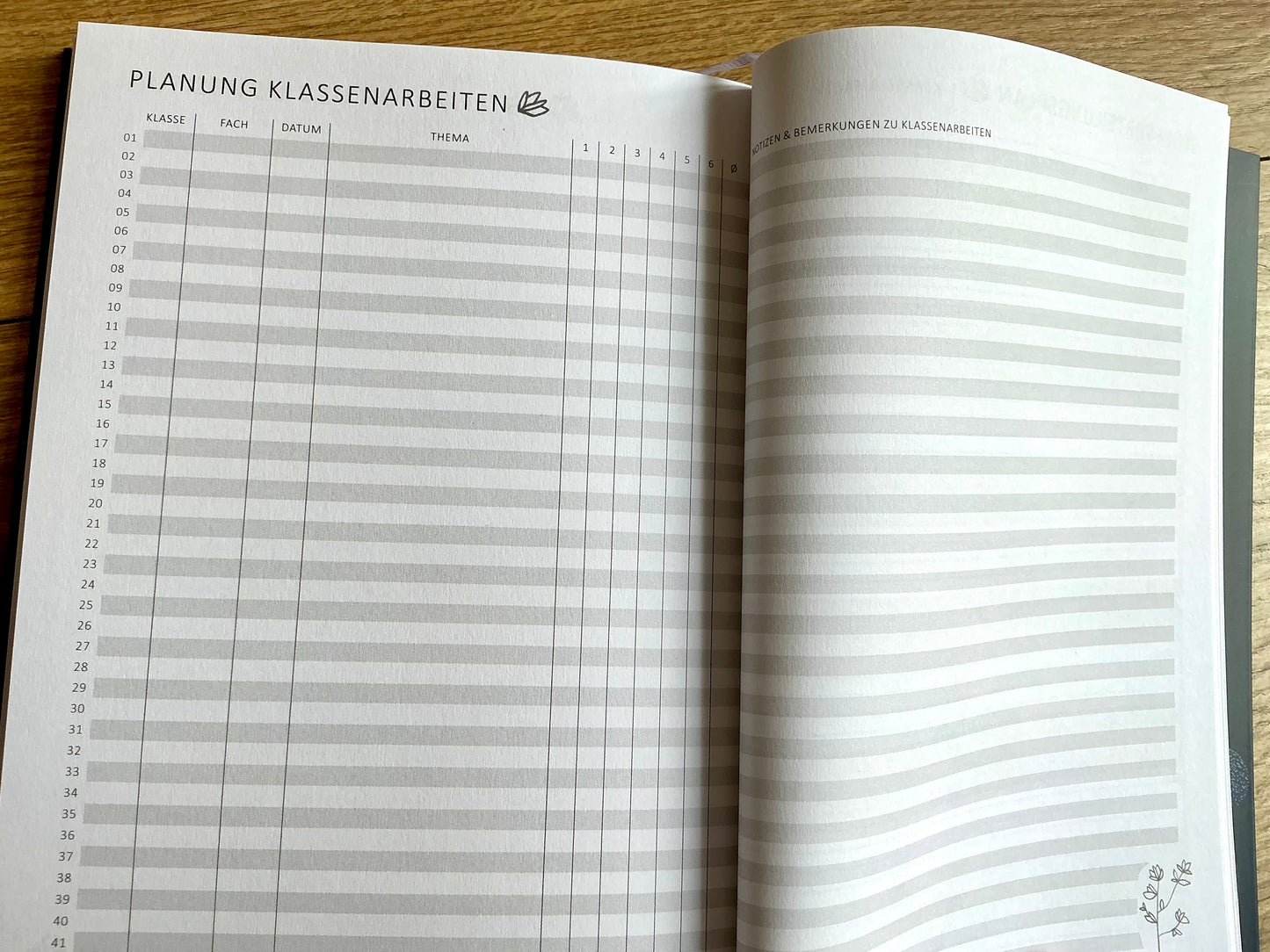 Wochenplaner A5 für Lehrerinnen & Lehrer (Eine der Guten) blau 2027