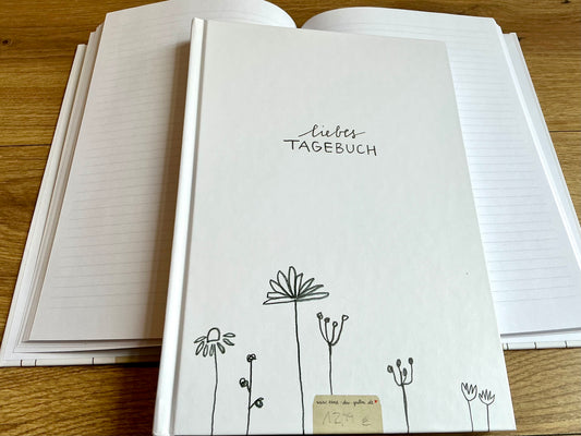 Tagebuch 18x24cm 120S. RC Hardcover ("Eine der Guten")