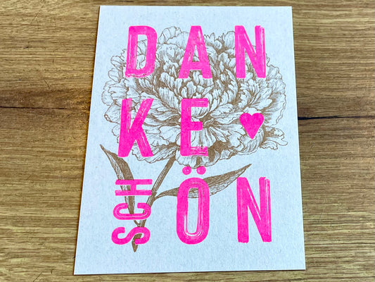 Postkarte Dankeschön (Togethery)