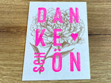 Postkarte Dankeschön (Togethery)
