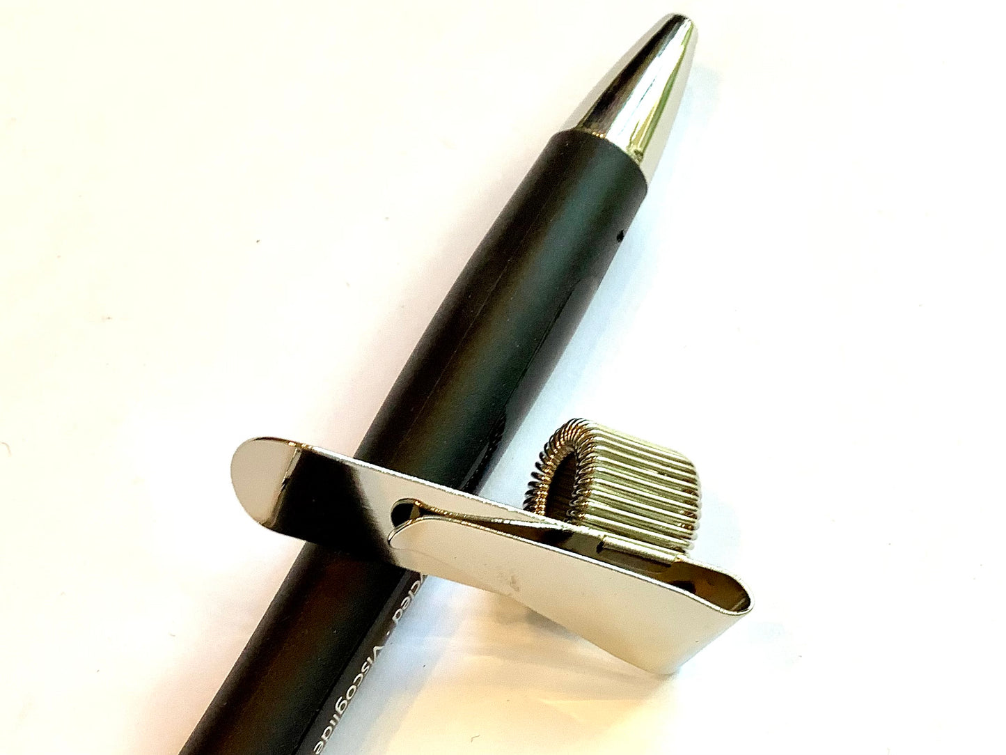 Stifthalter für Hemdtasche Metall Stiftklemme