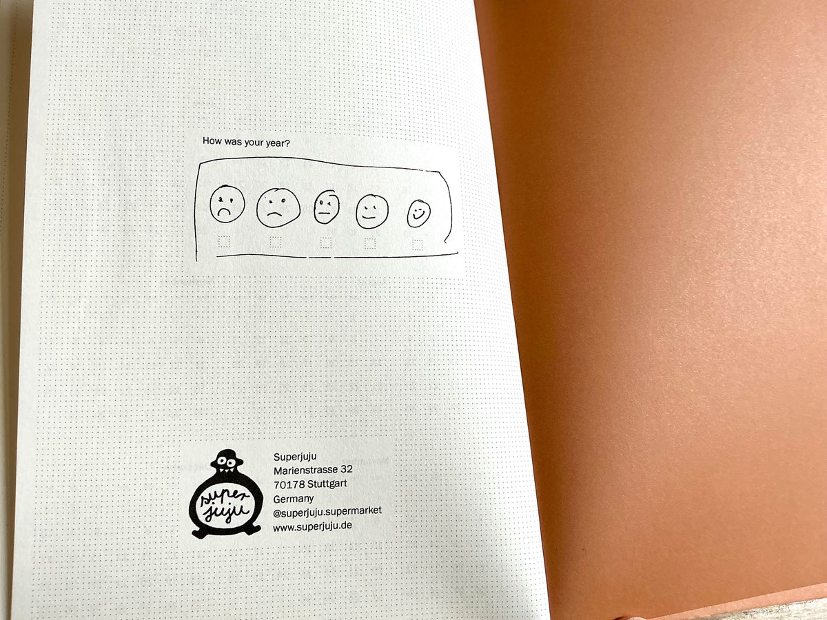 Wochenkalender A5 1W/1S blau Recyclingpapier 2027