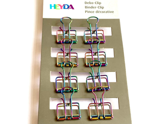 Deko-Clip farbig foldback Heyda°