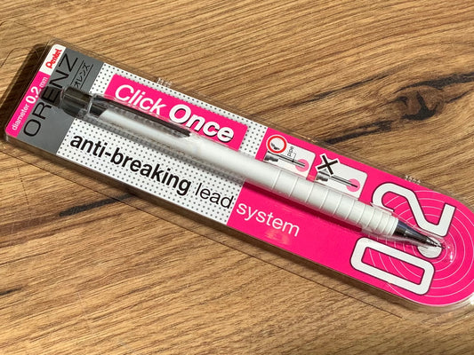 Druckbleistift 502 0,2mm Orenz weiß Pentel