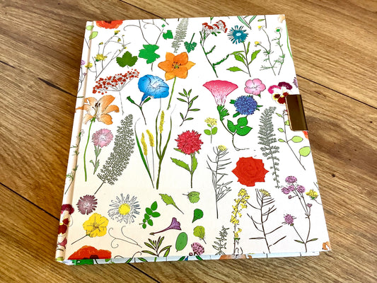Abschließbares Tagebuch „Flora“ blanko 240S.
