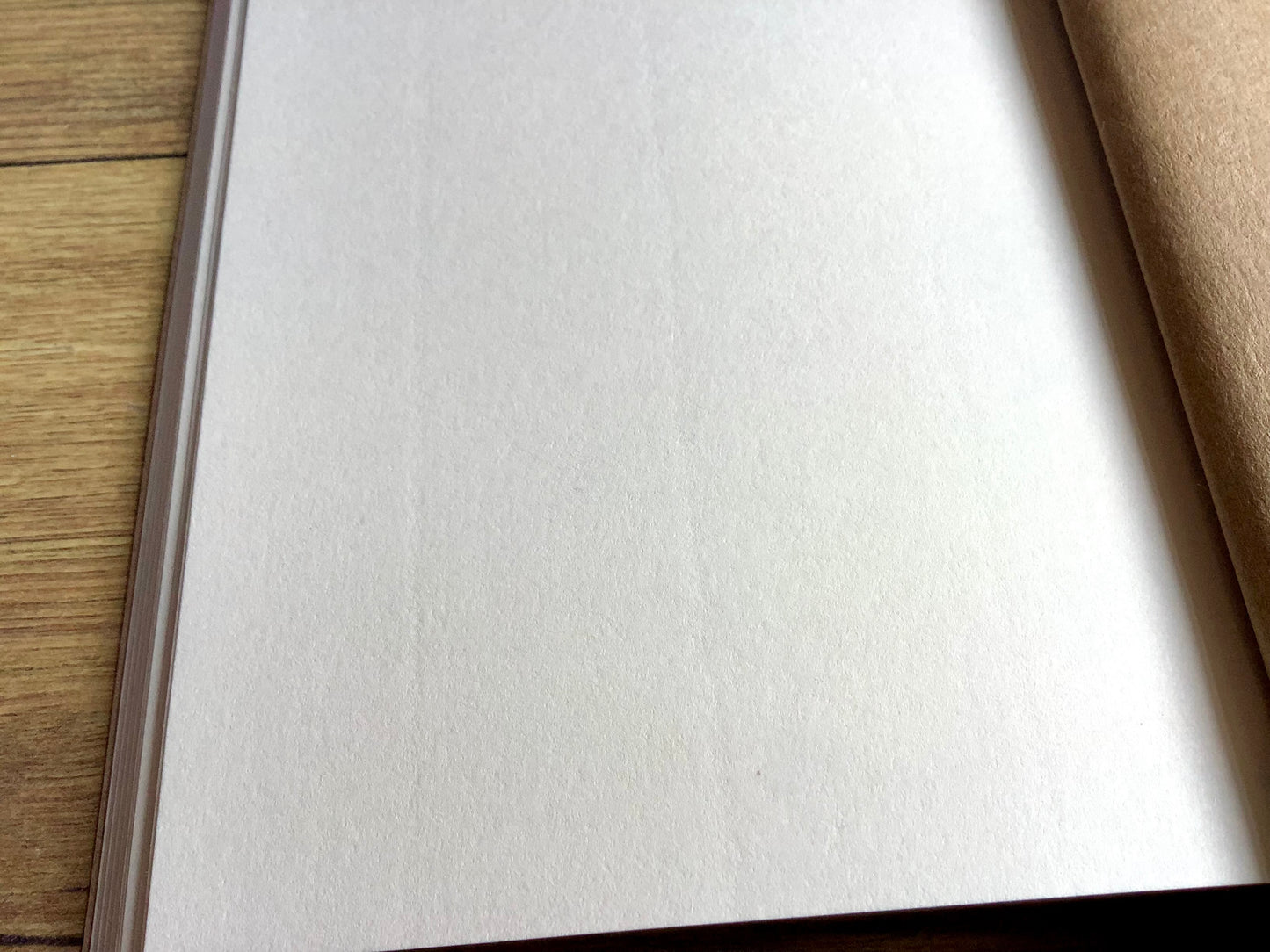 Notizheft A5 braun blanko WUP 32Bl.