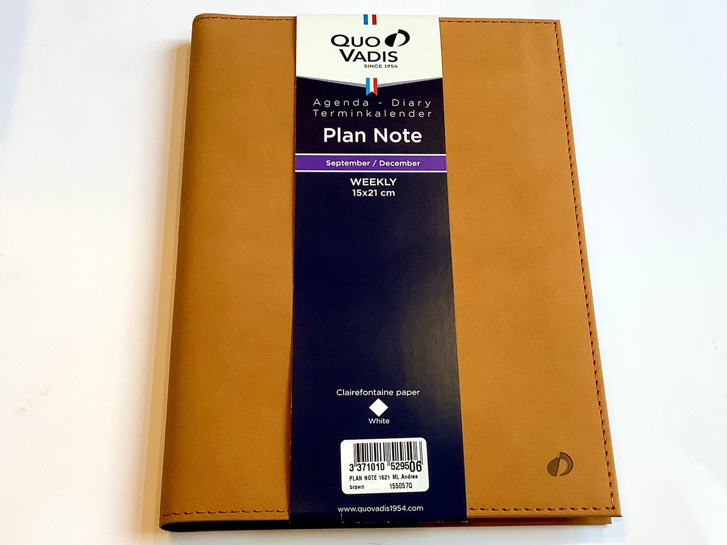 Wochenkalender Plan Note Quo Vadis 15x21cm 2026