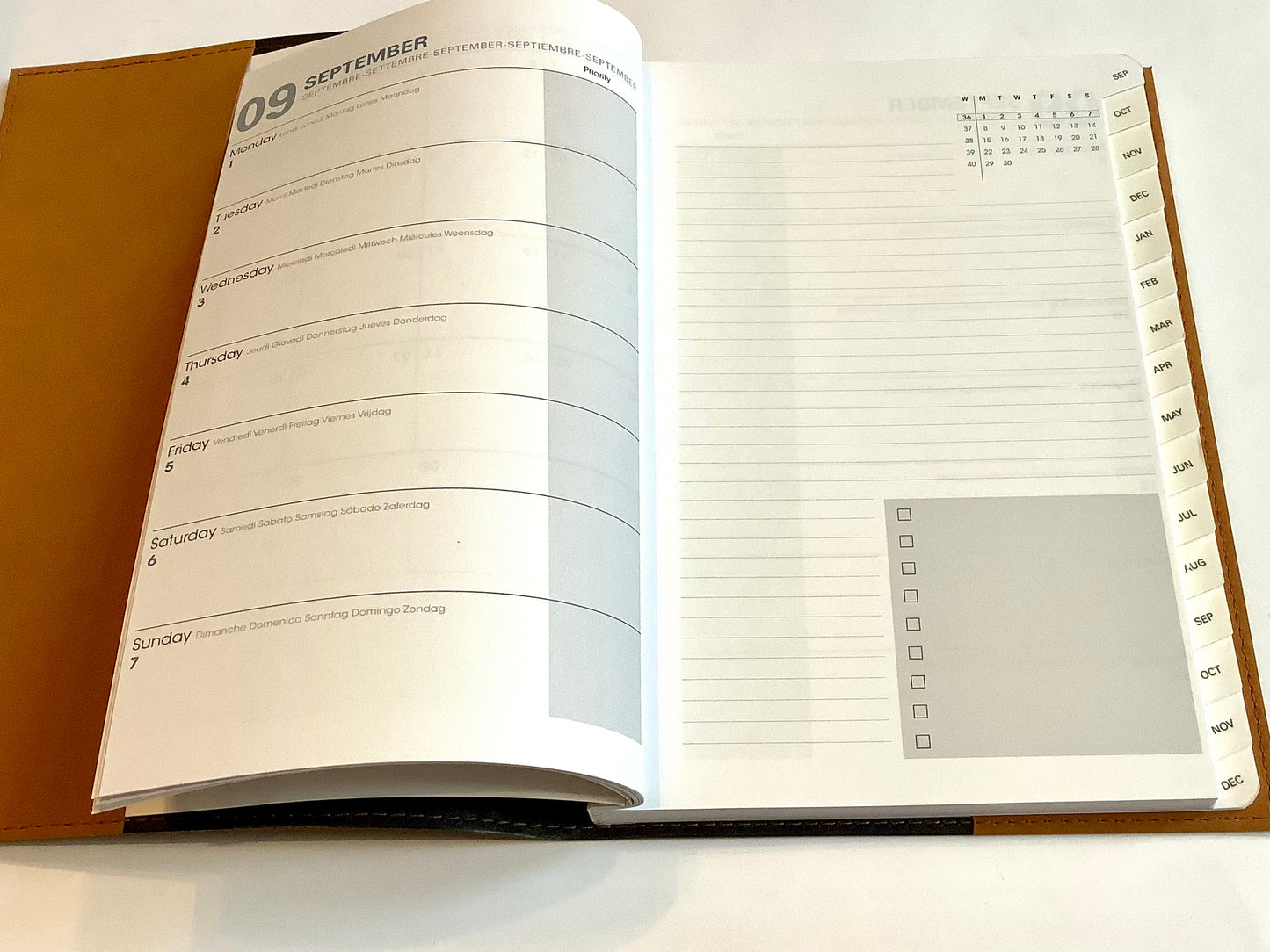 Wochenkalender Plan Note Quo Vadis 15x21cm 2026