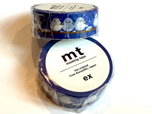 Washi tape mt longtailed tit Wintervogel 7m 15mm