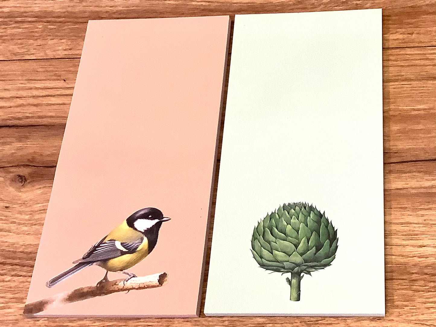 Notizblock lang Kohlmeise RC "30x40"