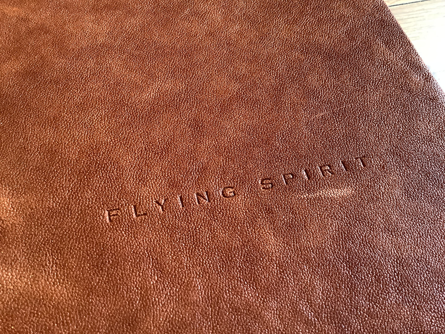 Notizbuch A5 liniert Ledereinband Cognac Clairefontaine