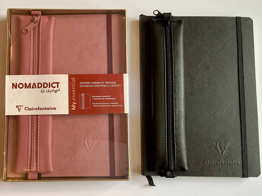 Notizbuch Set mit Federmäppchen A5 90g Clairefontaine MyEssential°