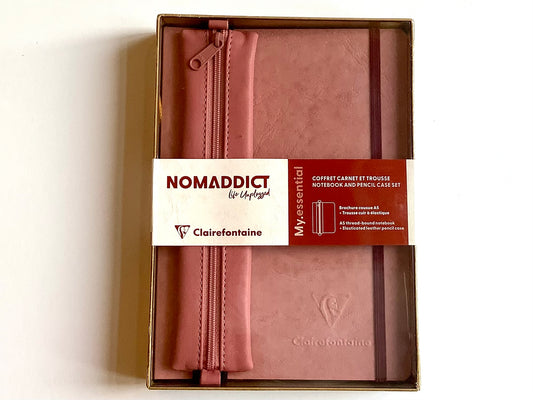 Notizbuch Set mit Federmäppchen A5 90g Clairefontaine MyEssential°