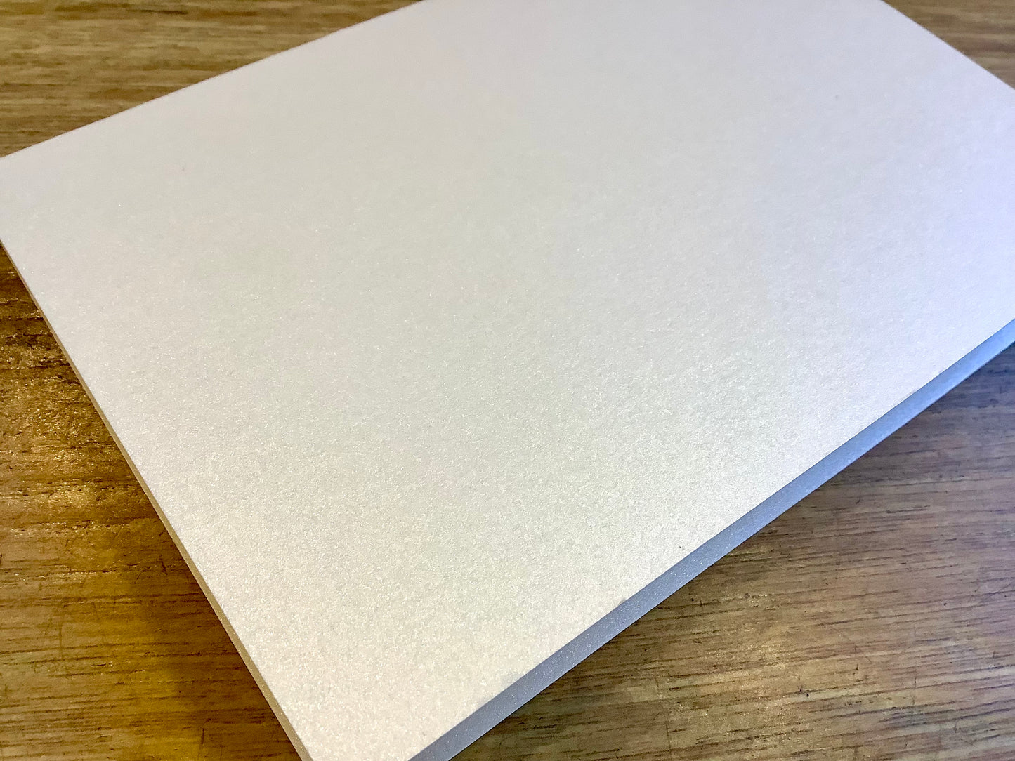 Doppelkarten C6 blanko Perlmutt (Pollen)