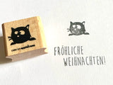 Stempel Katze Friedegunde (Cats on appletrees)°