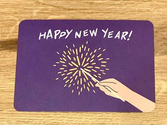 Postkarte Happy New Year (Gutrath)